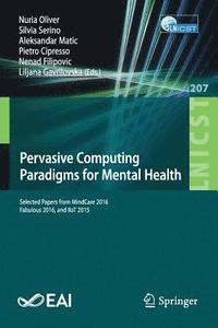 bokomslag Pervasive Computing Paradigms for Mental Health