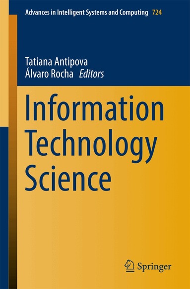 Tatiana Antipova, Álvaro Rocha - Information Technology Science, Häftad