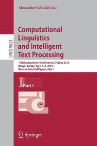 bokomslag Computational Linguistics and Intelligent Text Processing