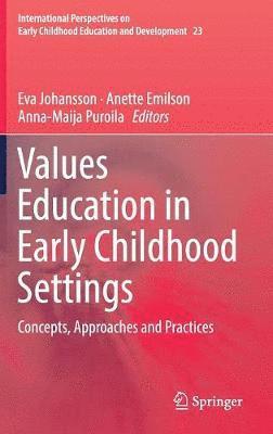 bokomslag Values Education in Early Childhood Settings