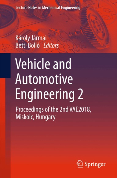 Károly Jármai, Betti Bolló - Vehicle and Automotive Engineering 2, Häftad