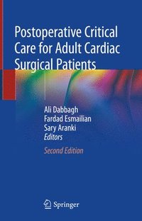 bokomslag Postoperative Critical Care for Adult Cardiac Surgical Patients