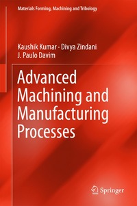 bokomslag Advanced Machining and Manufacturing Processes