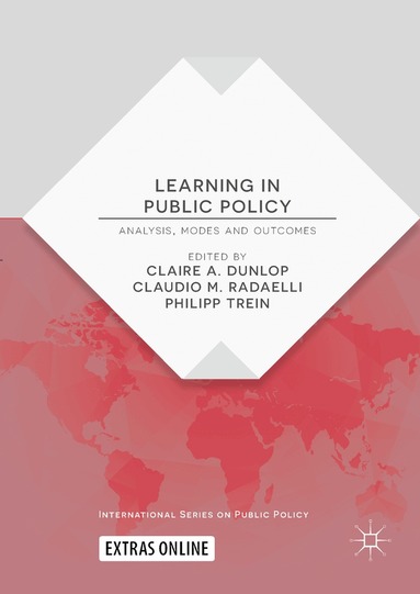 Claire A. Dunlop, Claudio M. Radaelli, Philipp Trein - Learning in Public Policy, Inbunden