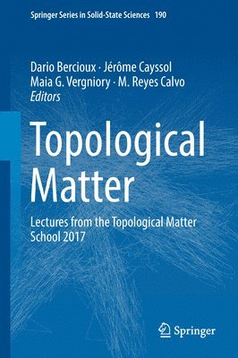 Dario Bercioux, Jérôme Cayssol, Maia G. Vergniory, M. Reyes Calvo, Jerome Cayssol - Topological Matter, Inbunden