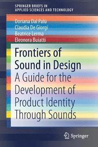 bokomslag Frontiers of Sound in Design