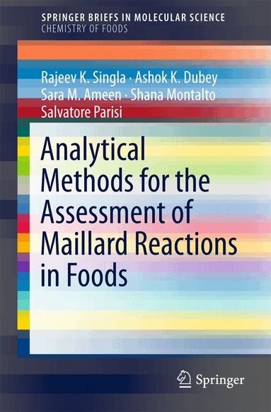 Rajeev K. Singla, Ashok K. Dubey, Sara M. Ameen, Shana Montalto, Salvatore Parisi - Analytical Methods for the Assessment of Maillard Reactions in Foods, Häftad
