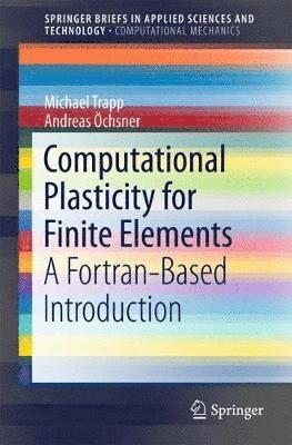 bokomslag Computational Plasticity for Finite Elements