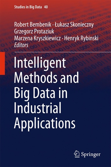 bokomslag Intelligent Methods and Big Data in Industrial Applications