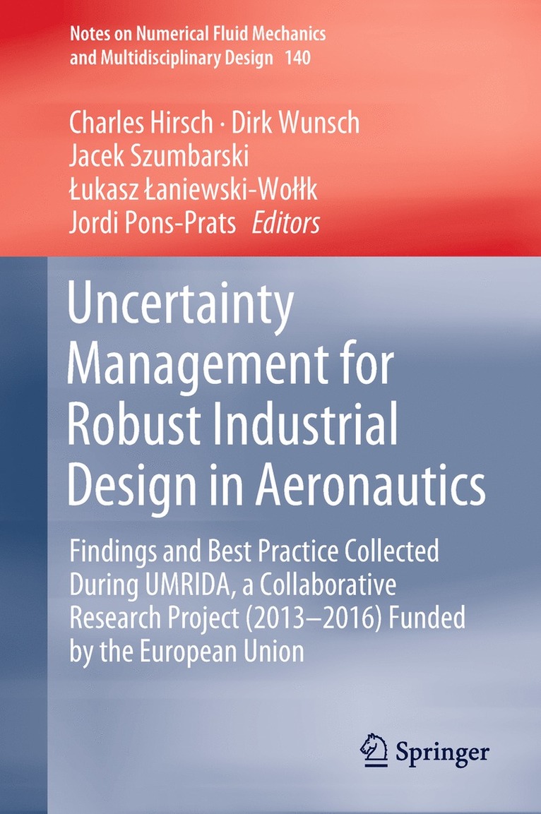 Charles Hirsch, Dirk Wunsch, Jacek Szumbarski, Łukasz Łaniewski-Wołłk, Jordi Pons-Prats - Uncertainty Management for Robust Industrial Design in Aeronautics, Inbunden