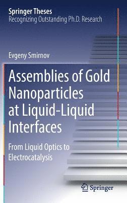 Evgeny Smirnov - Assemblies of Gold Nanoparticles at Liquid-Liquid Interfaces, Inbunden