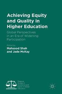 bokomslag Achieving Equity and Quality in Higher Education