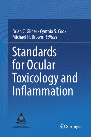 bokomslag Standards for Ocular Toxicology and Inflammation