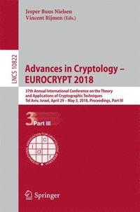 bokomslag Advances in Cryptology  EUROCRYPT 2018