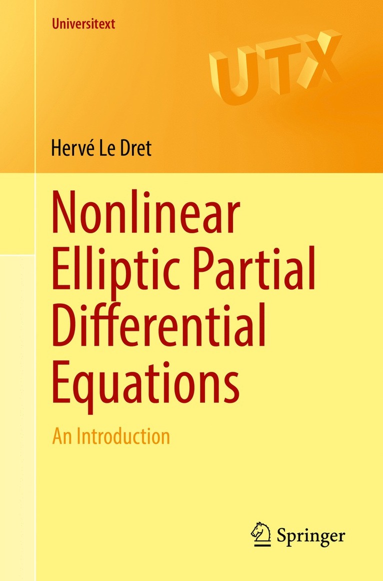 Nonlinear Elliptic Partial Differential Equations 1