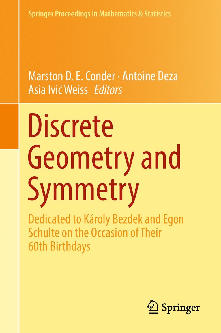 Discrete Geometry and Symmetry 1