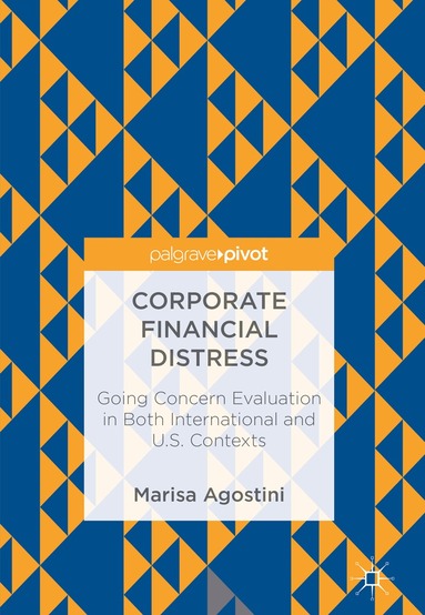 Marisa Agostini - Corporate Financial Distress, Inbunden