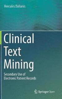 bokomslag Clinical Text Mining