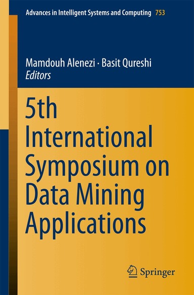 Mamdouh Alenezi, Basit Qureshi - 5th International Symposium on Data Mining Applications, Häftad