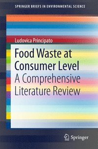 bokomslag Food Waste at Consumer Level