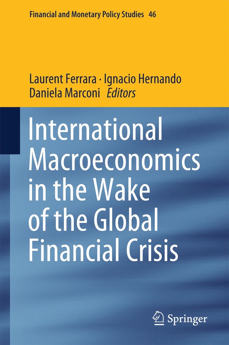 Laurent Ferrara, Ignacio Hernando, Daniela Marconi - International Macroeconomics in the Wake of the Global Financial Crisis, Inbunden