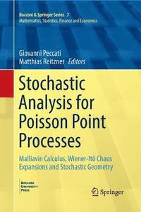 bokomslag Stochastic Analysis for Poisson Point Processes
