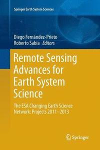 bokomslag Remote Sensing Advances for Earth System Science