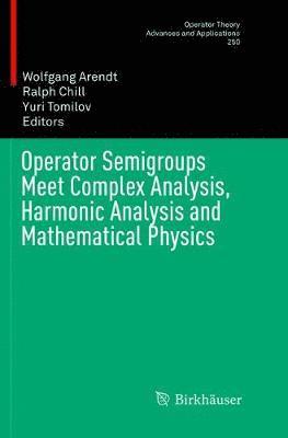 Wolfgang Arendt, Ralph Chill, Yuri Tomilov - Operator Semigroups Meet Complex Analysis, Harmonic Analysis and Mathematical Physics, Häftad