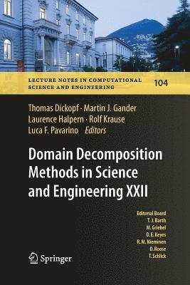 Domain Decomposition Methods in Science and Engineering XXII 1