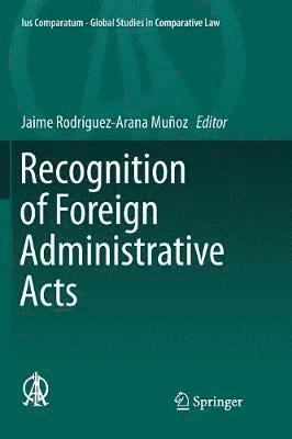 bokomslag Recognition of Foreign Administrative Acts