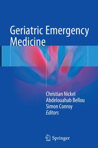 bokomslag Geriatric Emergency Medicine