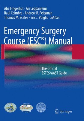 bokomslag Emergency Surgery Course (ESC¿) Manual