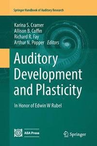 bokomslag Auditory Development and Plasticity