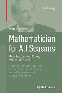 bokomslag Mathematician for All Seasons