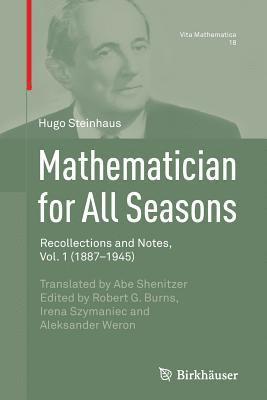 Mathematician for All Seasons 1