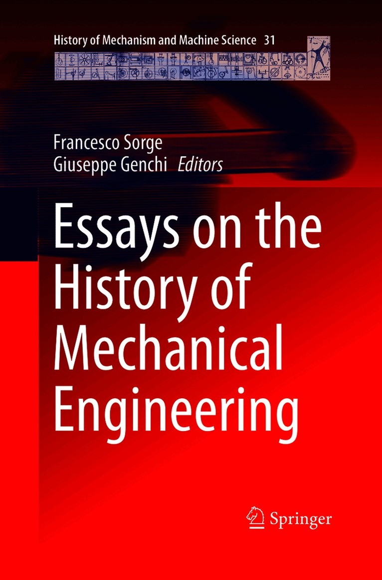 Francesco Sorge, Giuseppe Genchi - Essays on the History of Mechanical Engineering, Häftad