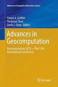 bokomslag Advances in Geocomputation