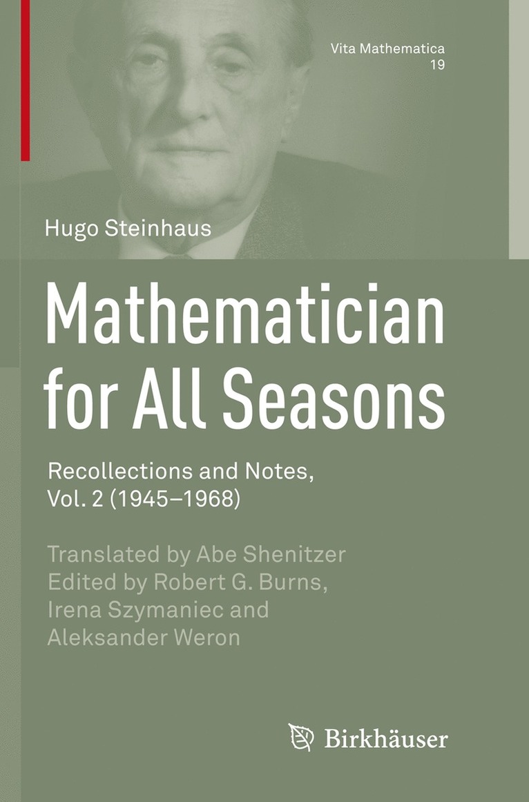 Mathematician for All Seasons 1