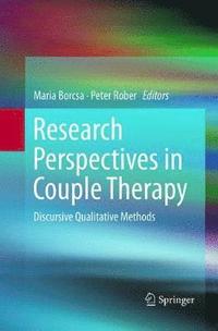 bokomslag Research Perspectives in Couple Therapy