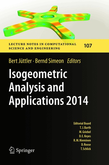 Bert Jüttler, Bernd Simeon - Isogeometric Analysis and Applications 2014, Häftad