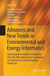 bokomslag Advances and New Trends in Environmental and Energy Informatics