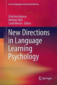 bokomslag New Directions in Language Learning Psychology