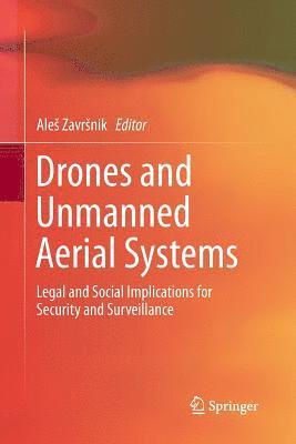 Aleš Završnik, Ales Zavrsnik, Ale Zavrnik, Ale¿ Zavr¿nik - Drones and Unmanned Aerial Systems, Häftad