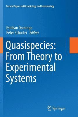 bokomslag Quasispecies: From Theory to Experimental Systems