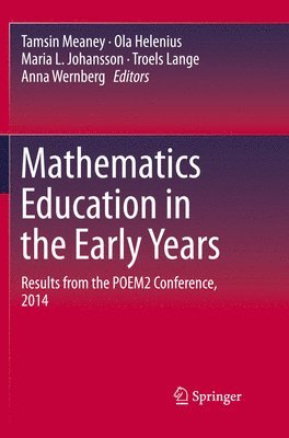 bokomslag Mathematics Education in the Early Years