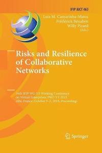 bokomslag Risks and Resilience of Collaborative Networks