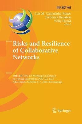 bokomslag Risks and Resilience of Collaborative Networks