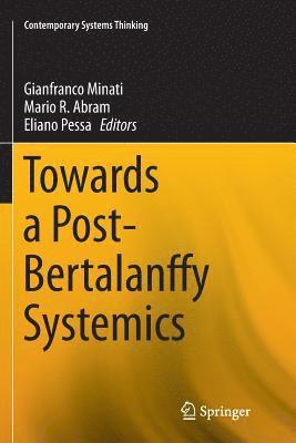 bokomslag Towards a Post-Bertalanffy Systemics