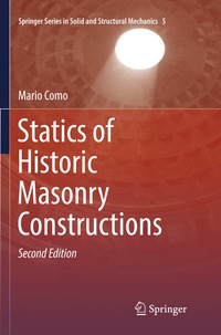 bokomslag Statics of Historic Masonry Constructions