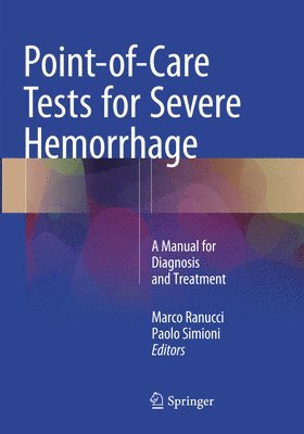 bokomslag Point-of-Care Tests for Severe Hemorrhage